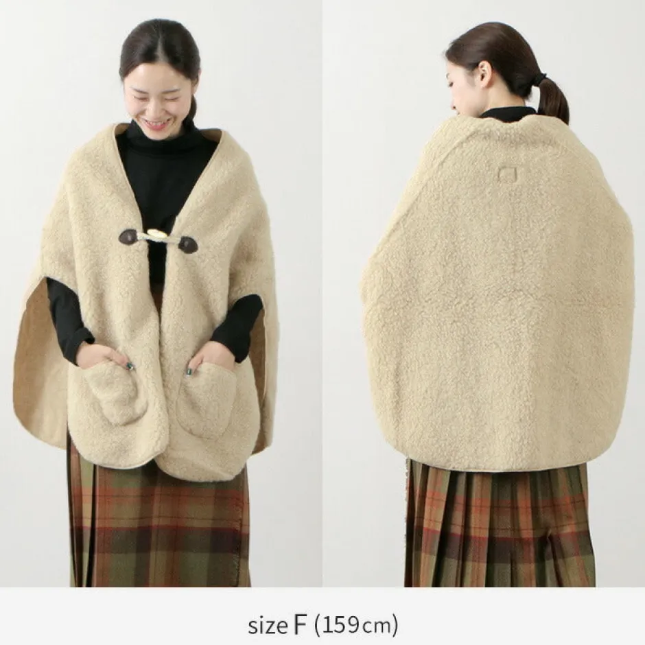 Jackets^COLDBREAKER / Boa Wool Poncho
