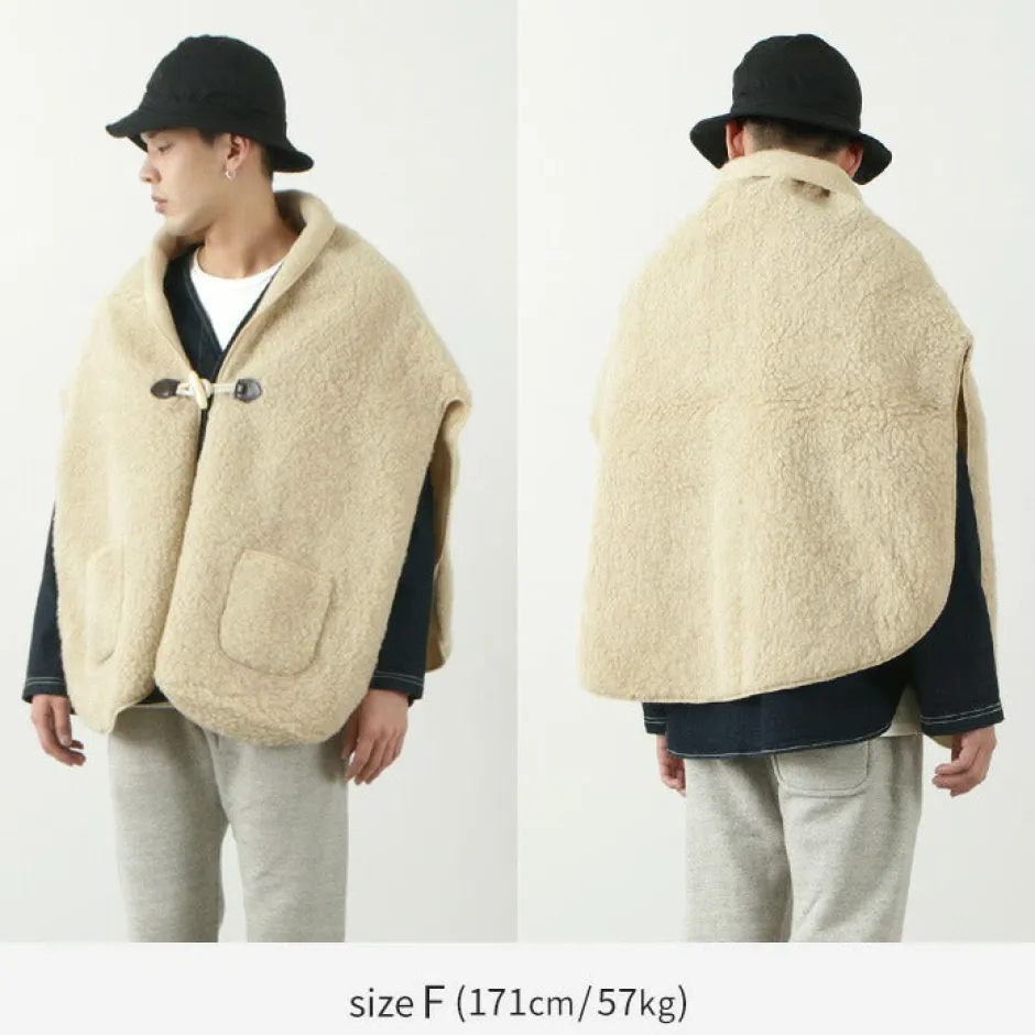 Jackets^COLDBREAKER / Boa Wool Poncho