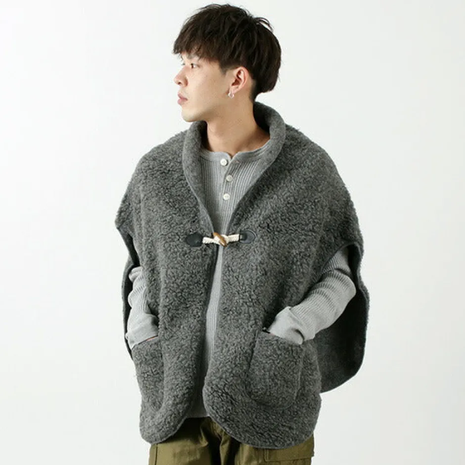 Jackets^COLDBREAKER / Boa Wool Poncho