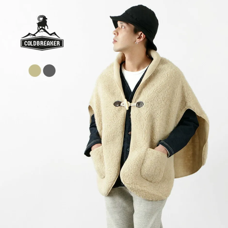 Jackets^COLDBREAKER / Boa Wool Poncho