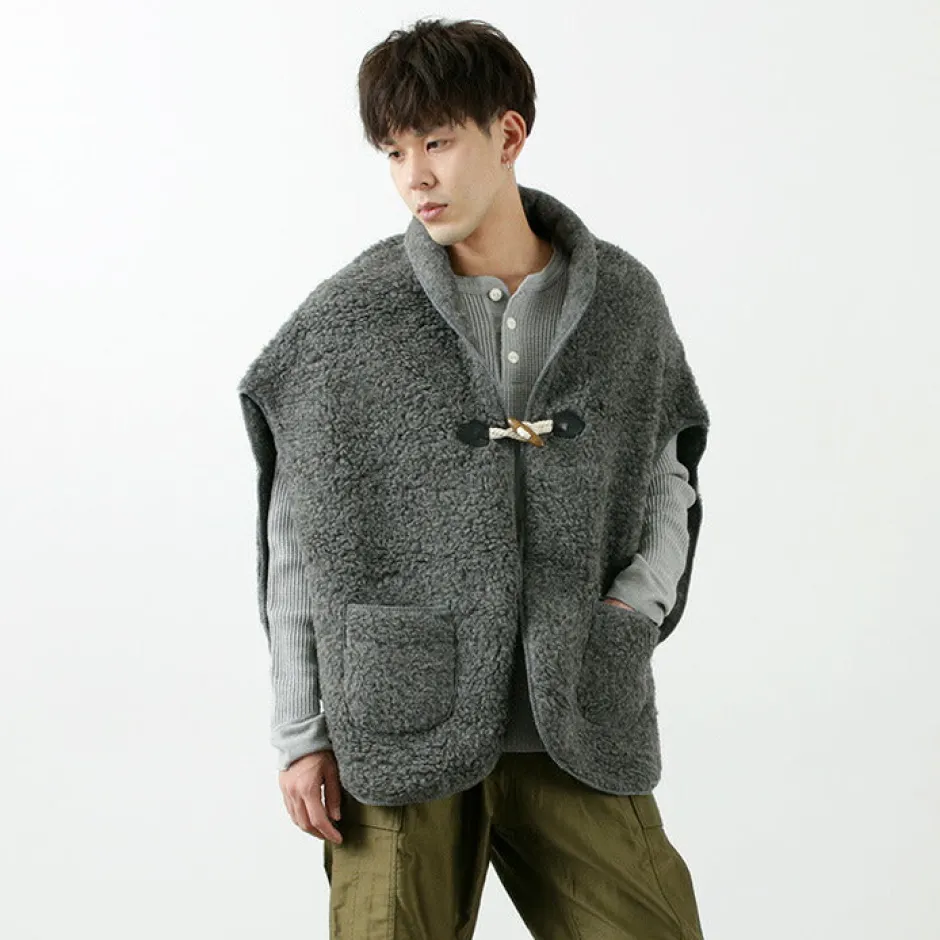 Jackets^COLDBREAKER / Boa Wool Poncho