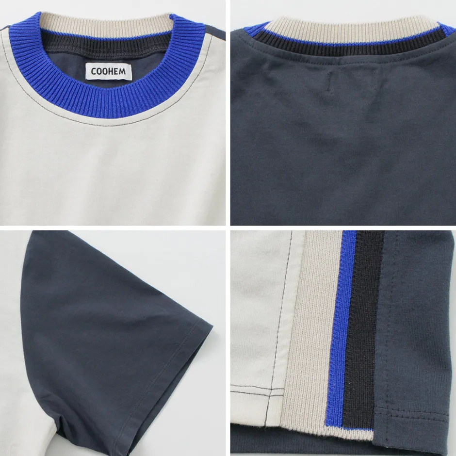 T-Shirts^COOHEM / Knit Sideline T-Shirt