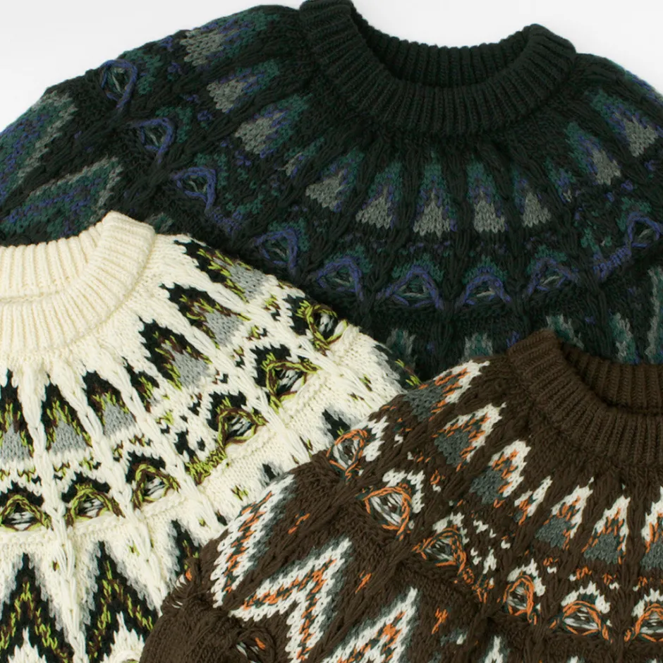 Knits^COOHEM / Nordic Knit Pullover