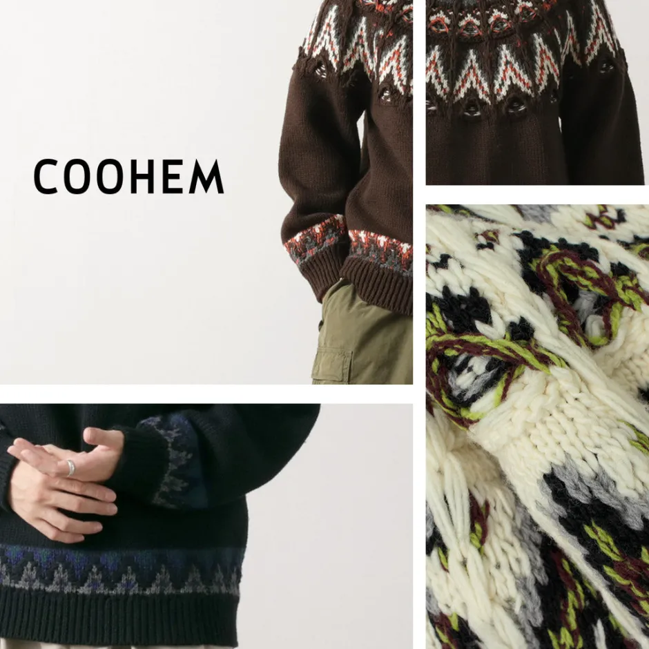 Knits^COOHEM / Nordic Knit Pullover