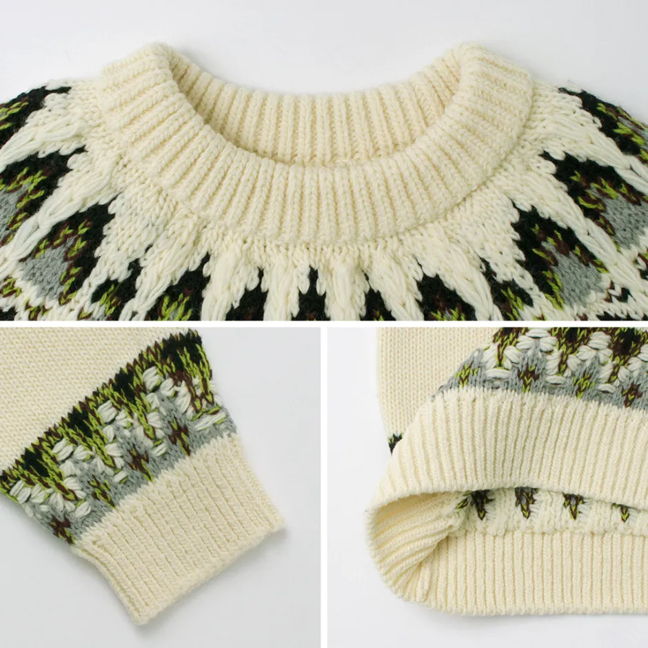 Knits^COOHEM / Nordic Knit Pullover