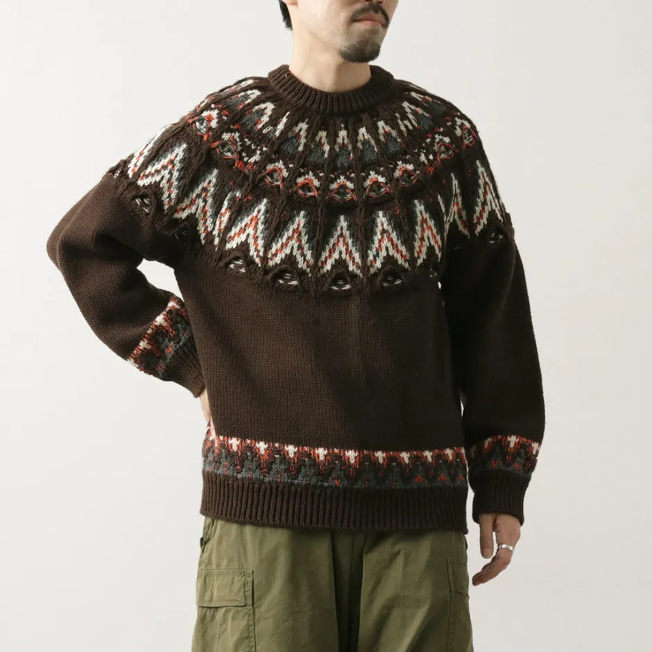 Knits^COOHEM / Nordic Knit Pullover
