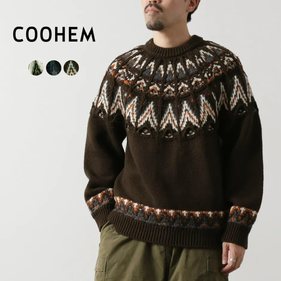 Knits^COOHEM / Nordic Knit Pullover