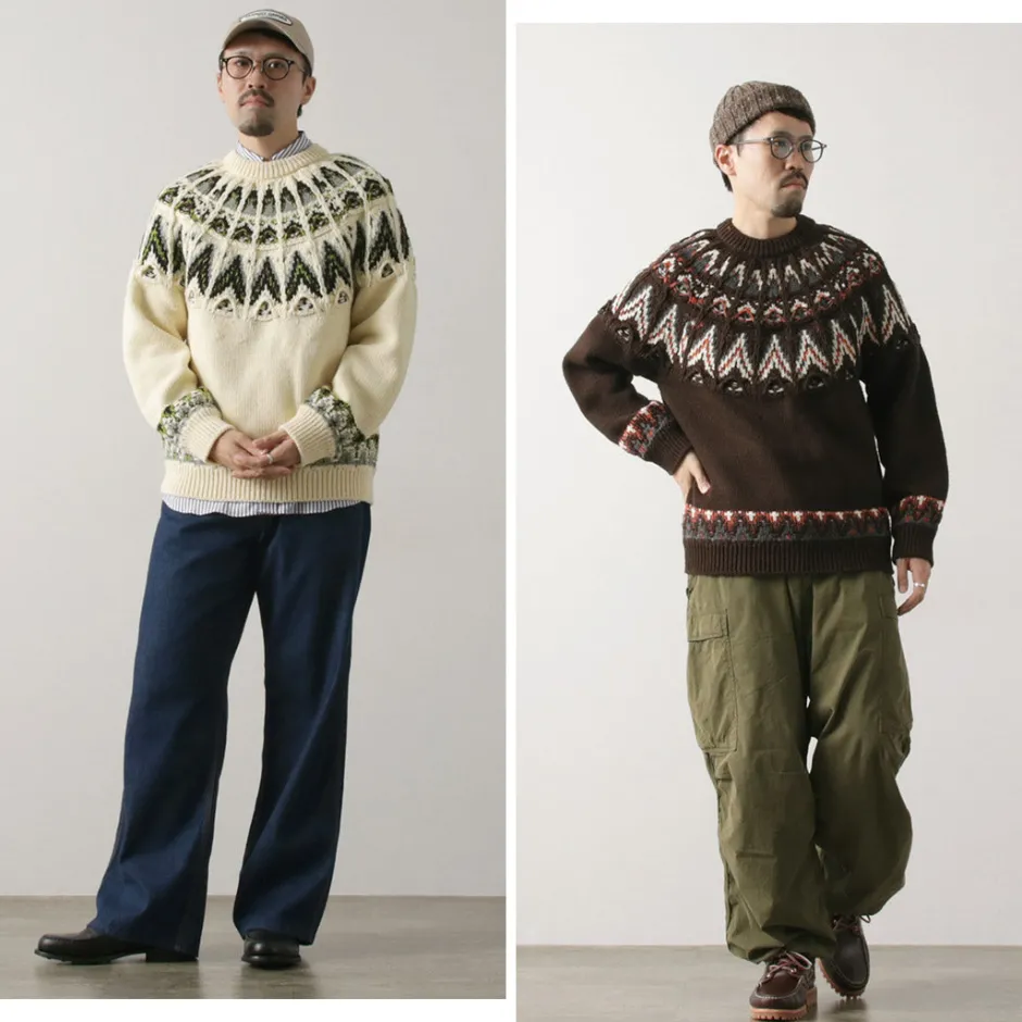 Knits^COOHEM / Nordic Knit Pullover