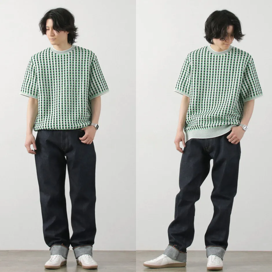 Knits^COOHEM / Retro Wave Knit Pullover