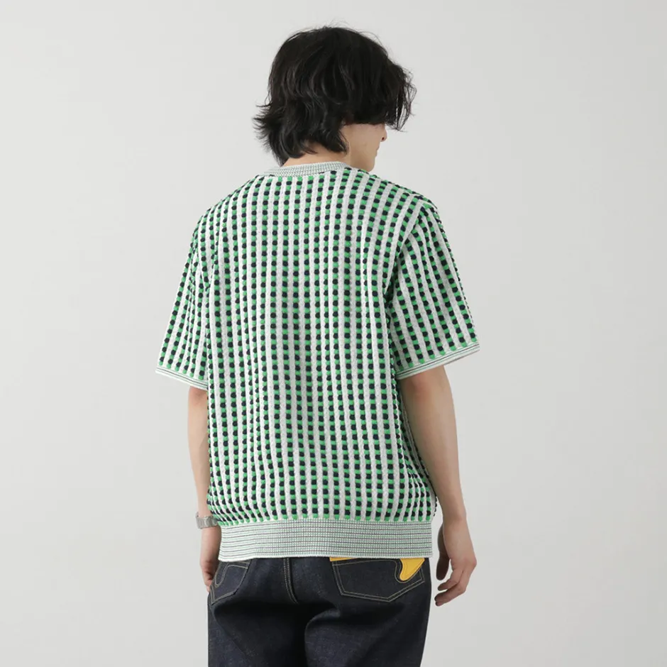 Knits^COOHEM / Retro Wave Knit Pullover