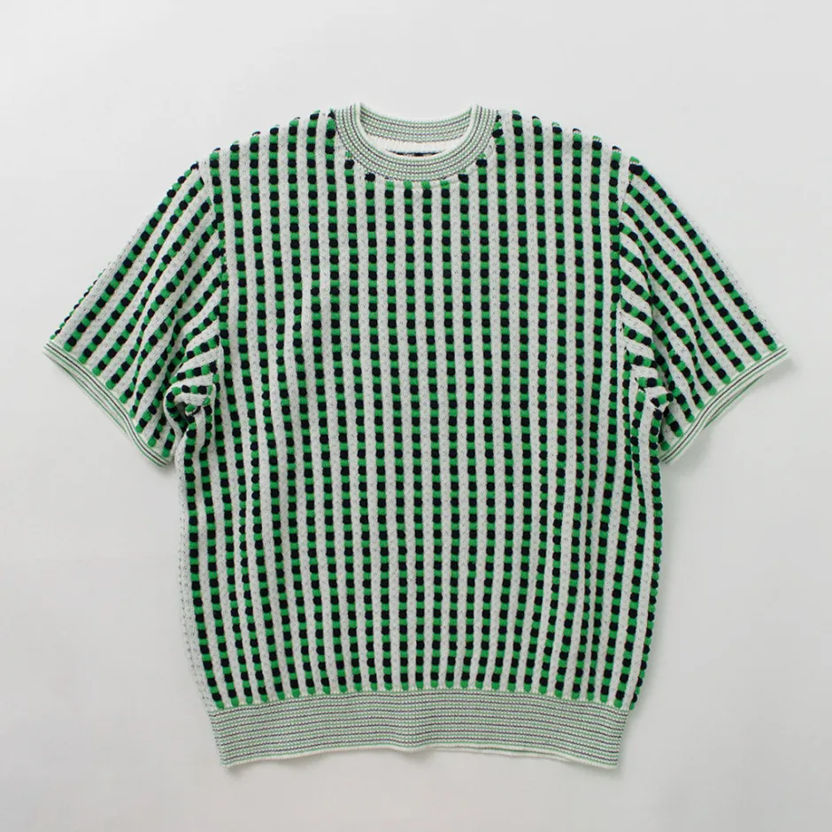 Knits^COOHEM / Retro Wave Knit Pullover