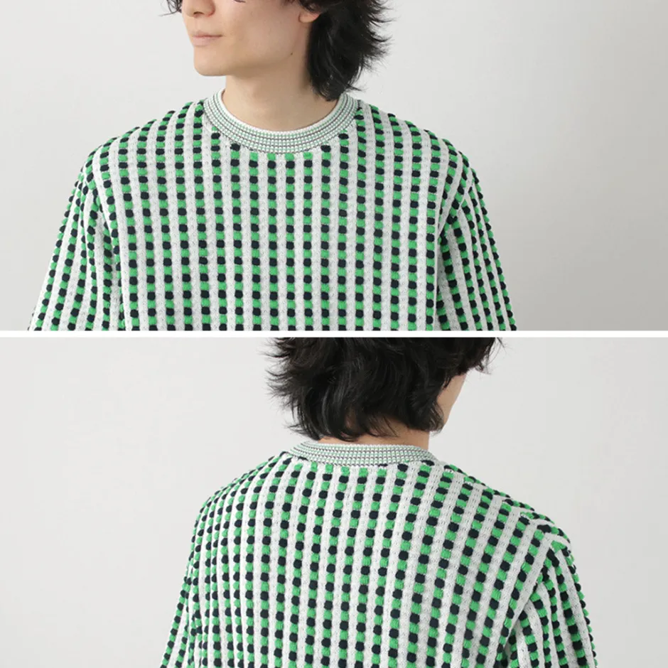 Knits^COOHEM / Retro Wave Knit Pullover