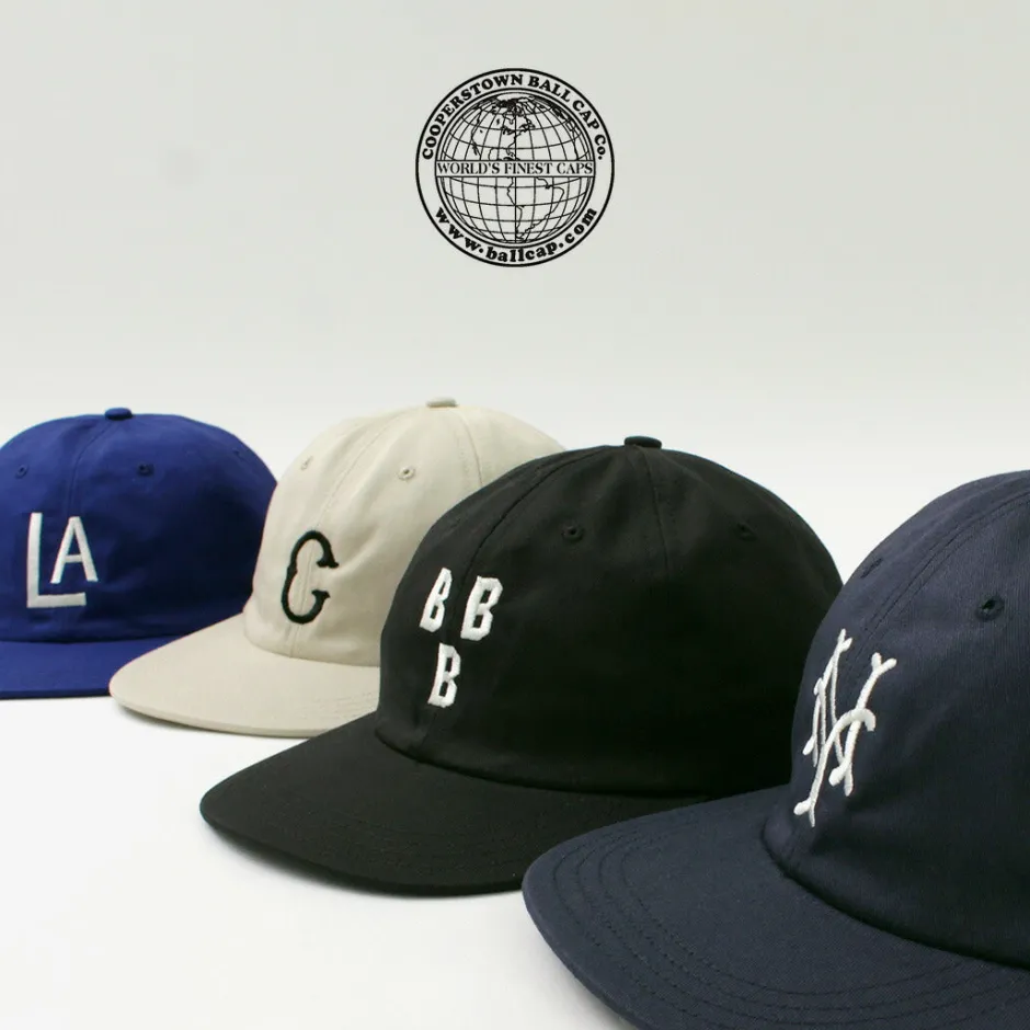 Hats^COOPERSTOWN BALL CAP / Cotton Hard Visor Cap