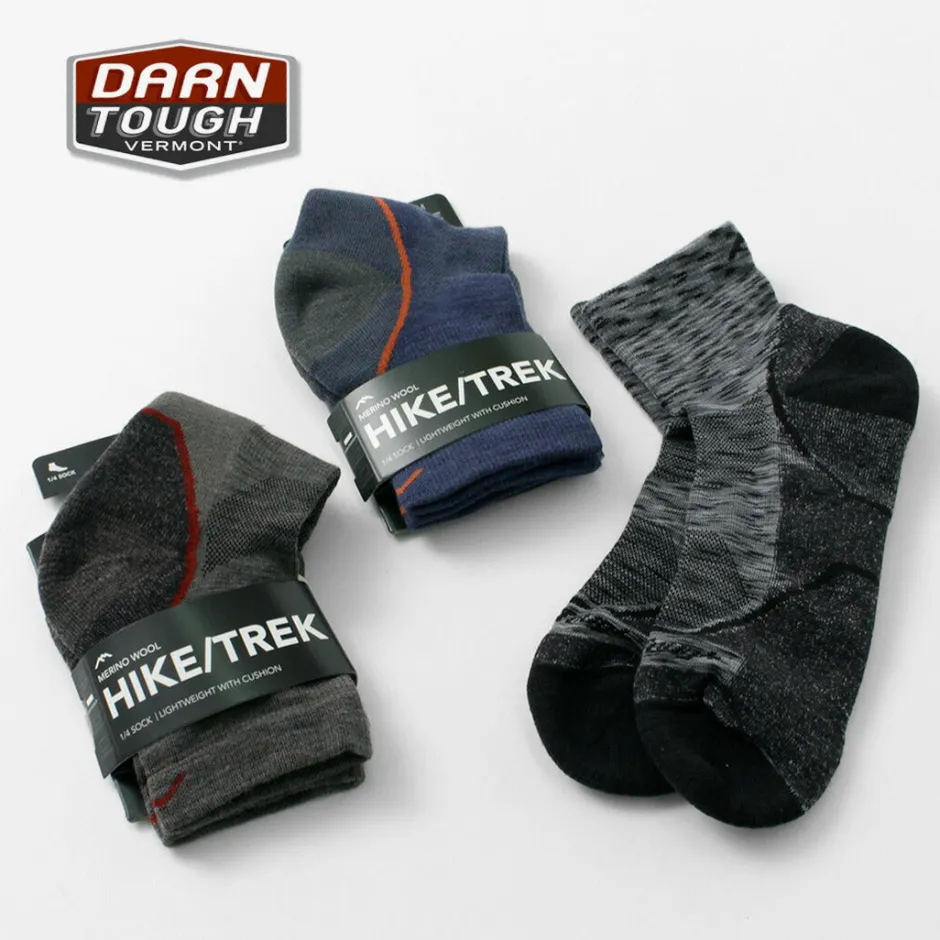 Socks^DARN TOUGH / Light Hiker 1/4 Sock Lightweight Cushion