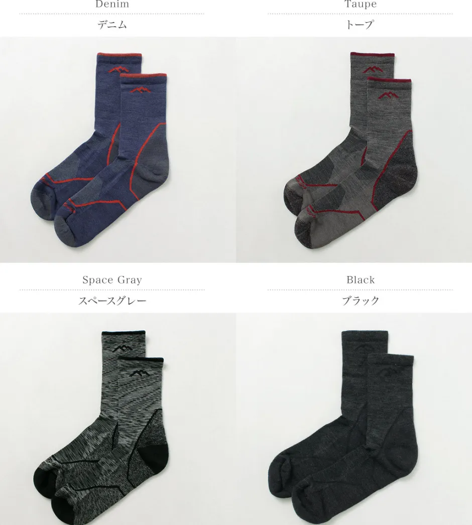 Socks^DARN TOUGH / Light Hiker Micro Crew Lightweight Cushion Socks