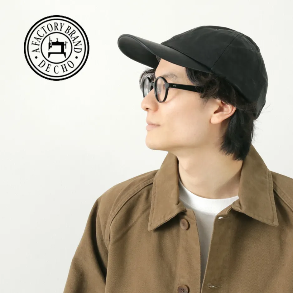 Hats^DECHO / Leather Ball Cap black