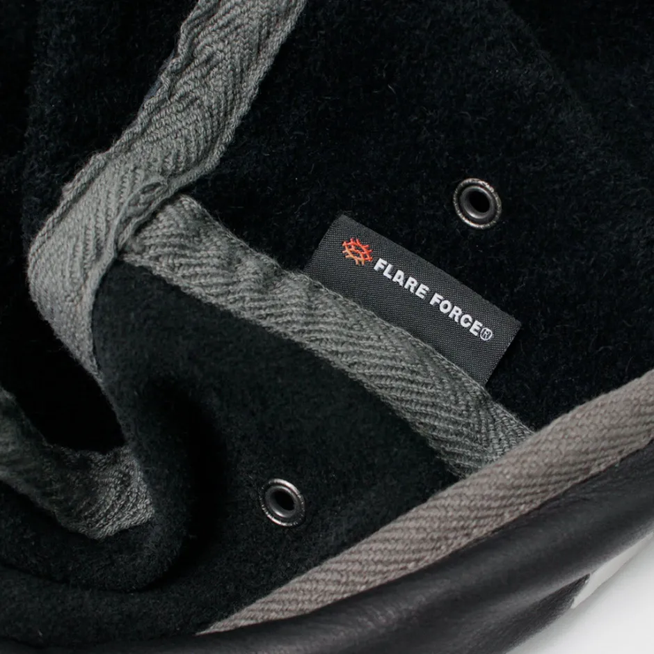 Hats^DECHO / Leather Beret black
