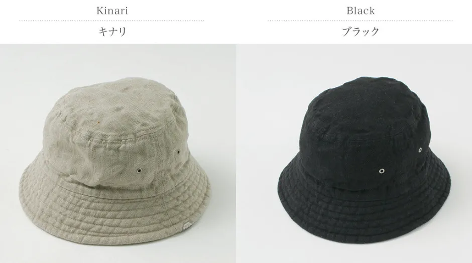 Hats^DECHO / Linen Bucket Hat