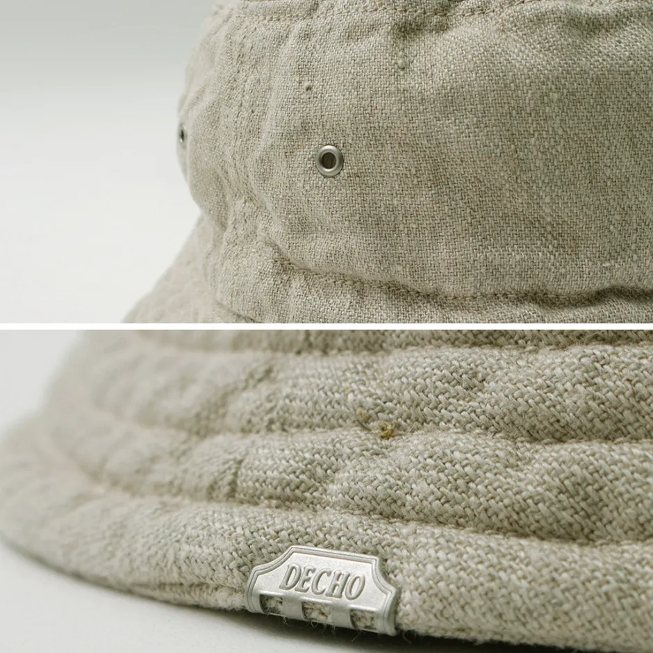 Hats^DECHO / Linen Bucket Hat