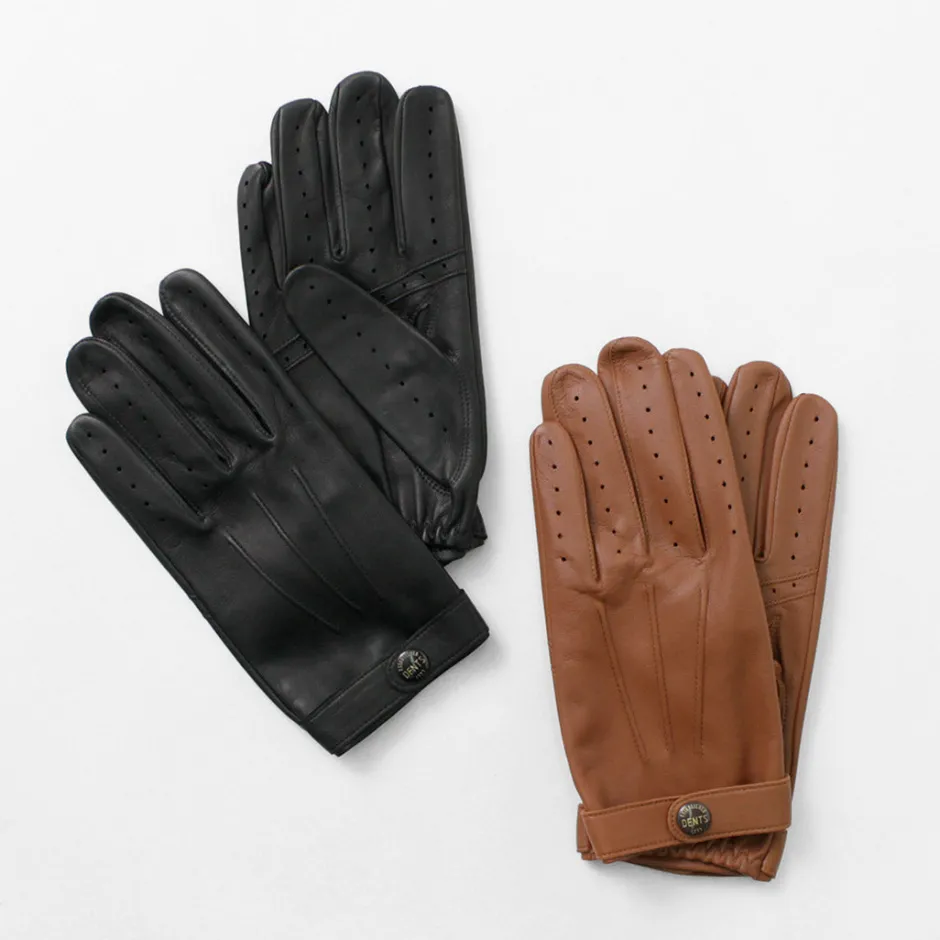 Gloves^DENTS / Fleming / Perforated leather gloves