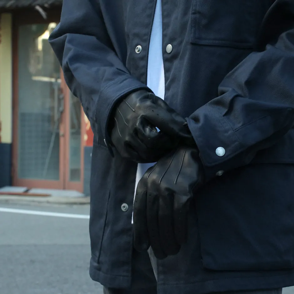 Gloves^DENTS / Fleming / Perforated leather gloves