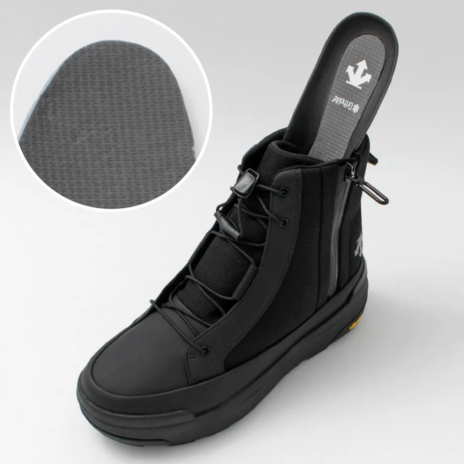 Sneakers^DESCENTE / High Cut Side Zip Lace Up Boots