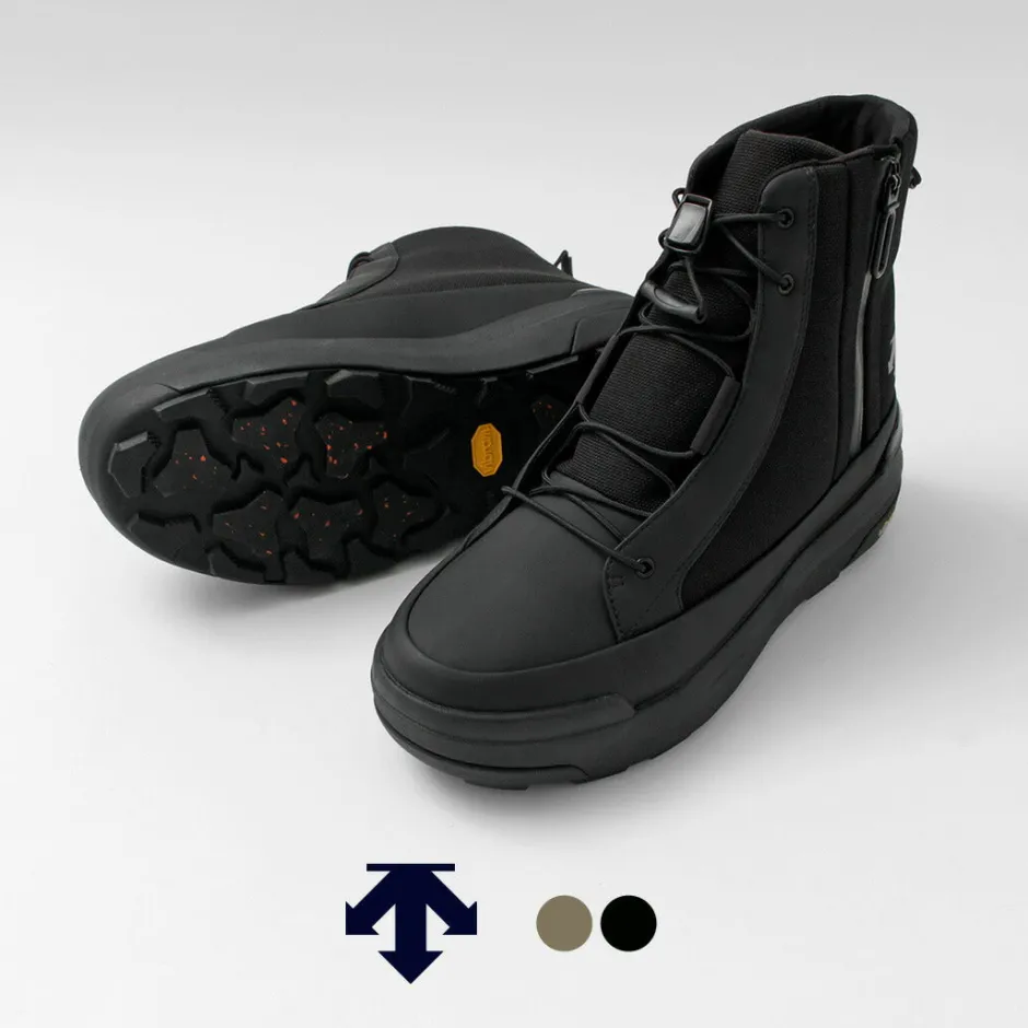 Sneakers^DESCENTE / High Cut Side Zip Lace Up Boots