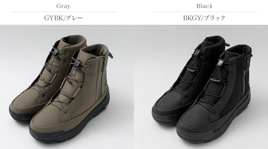 Sneakers^DESCENTE / High Cut Side Zip Lace Up Boots