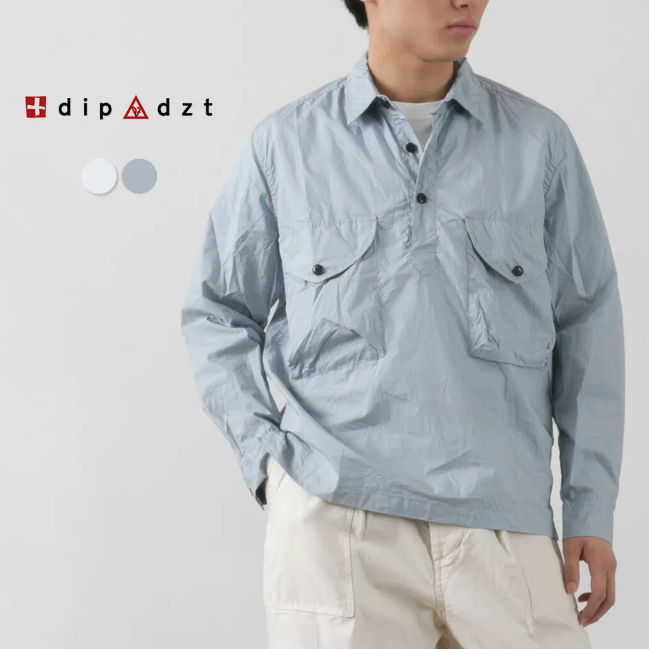 Shirts^DIP/DZT DIP/DZT / Long Sleeve Pullover Shirt