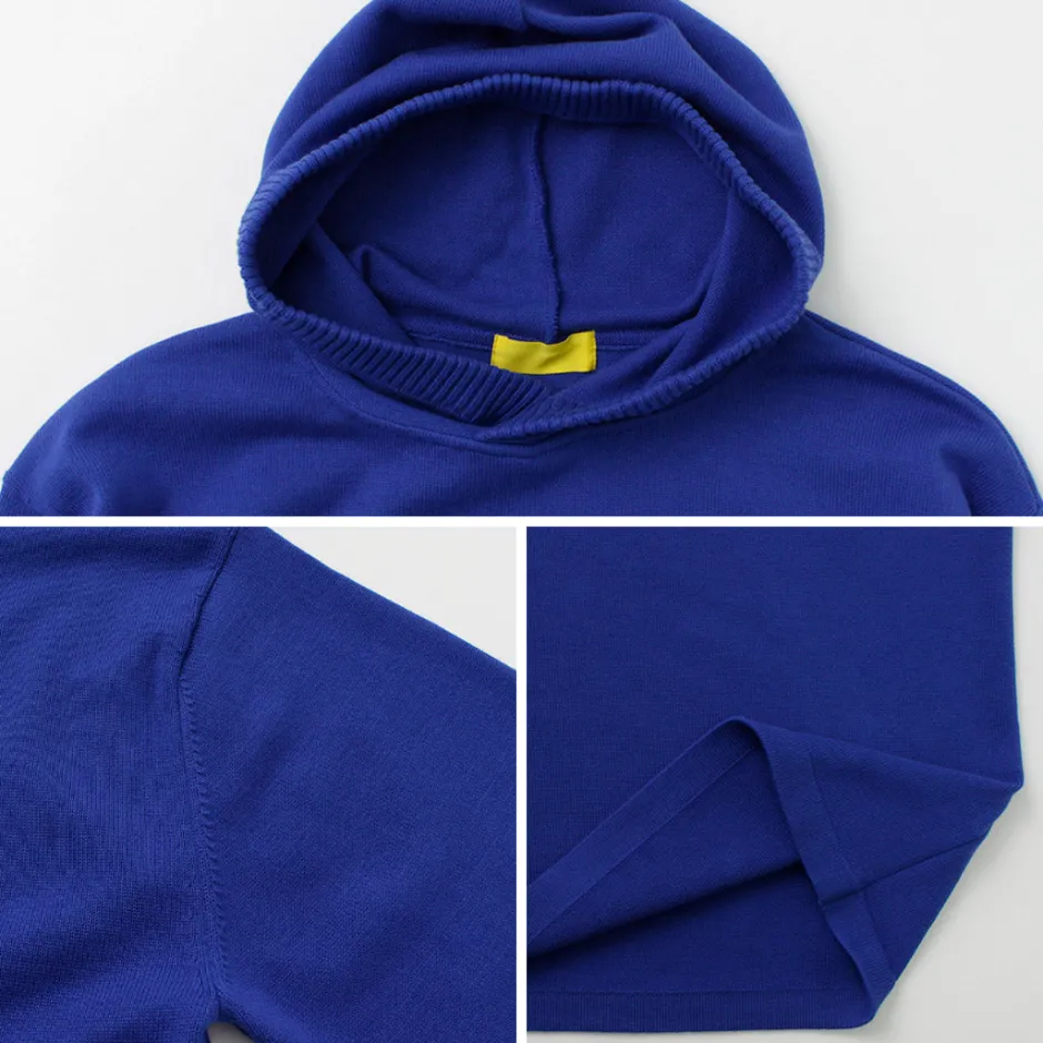 Knits^EYYA / Cotton Knit Hoodie
