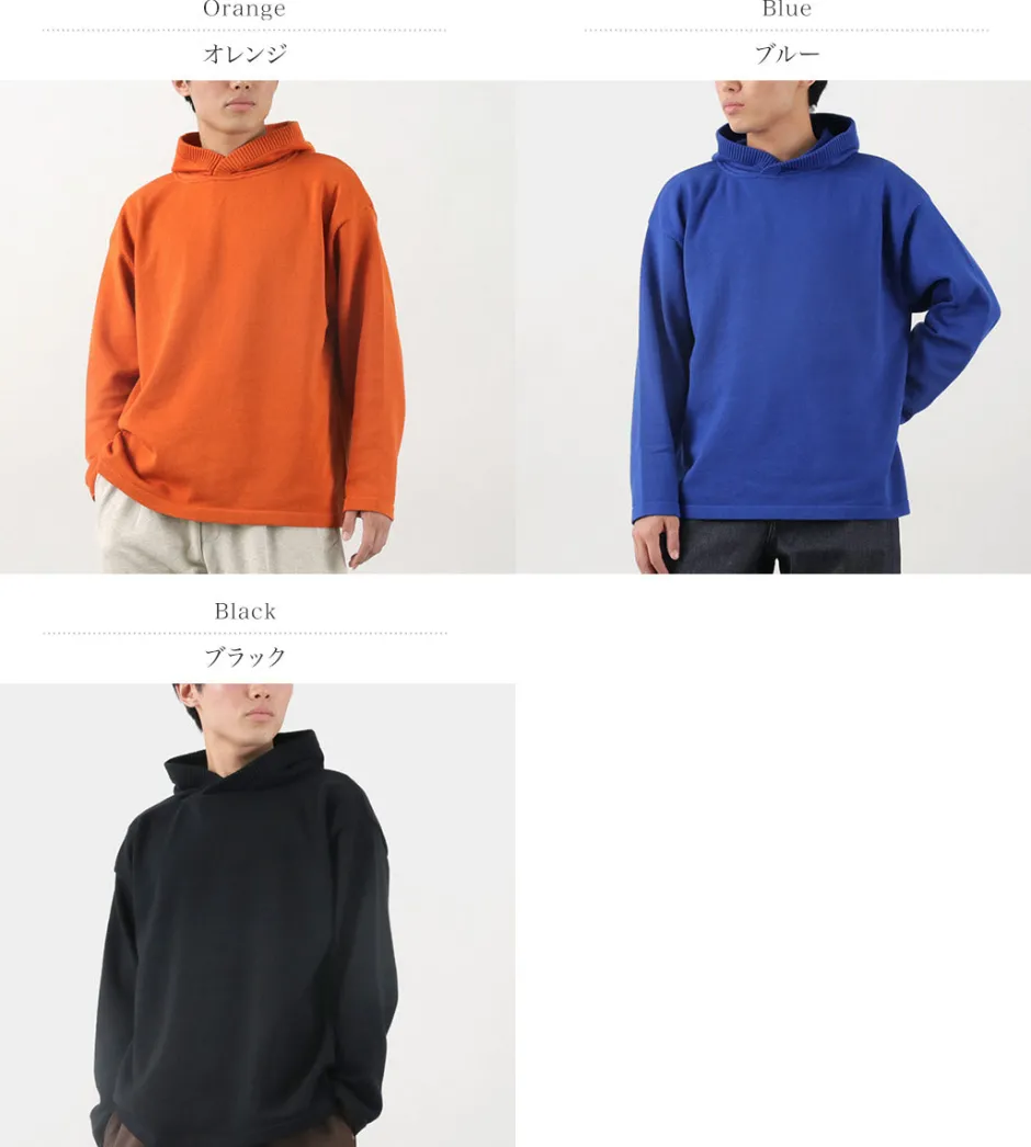 Knits^EYYA / Cotton Knit Hoodie