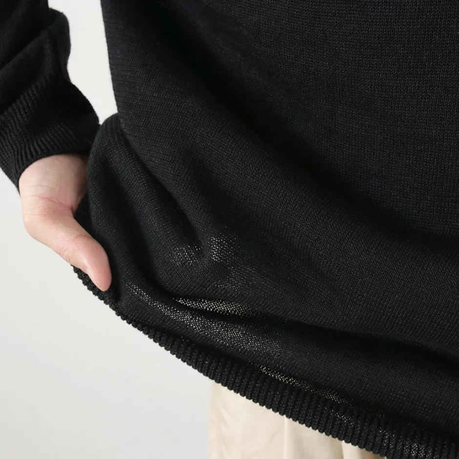 Knits^EYYA / Linen Crew Neck Summer Knit