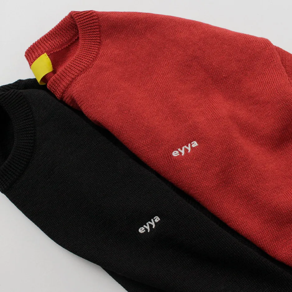 Knits^EYYA / Linen Crew Neck Summer Knit