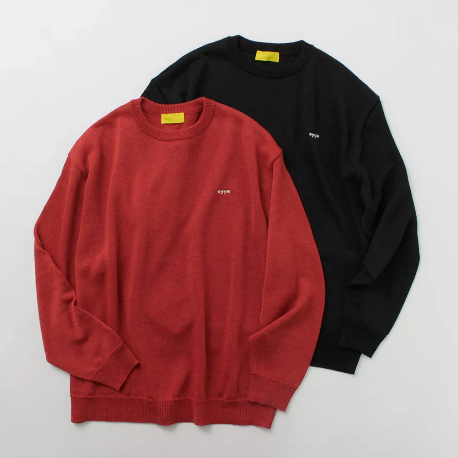 Knits^EYYA / Linen Crew Neck Summer Knit