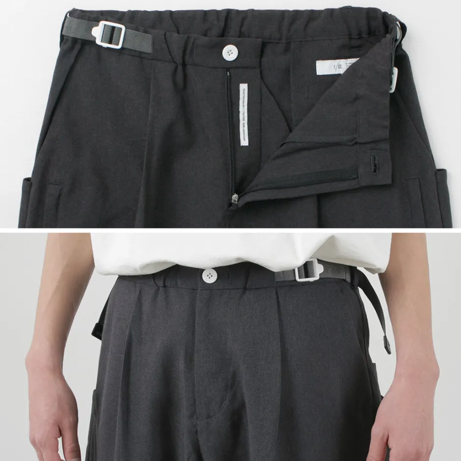 Trousers^F/CE. F/CE. / Lightweight Balloon Cropped Pants