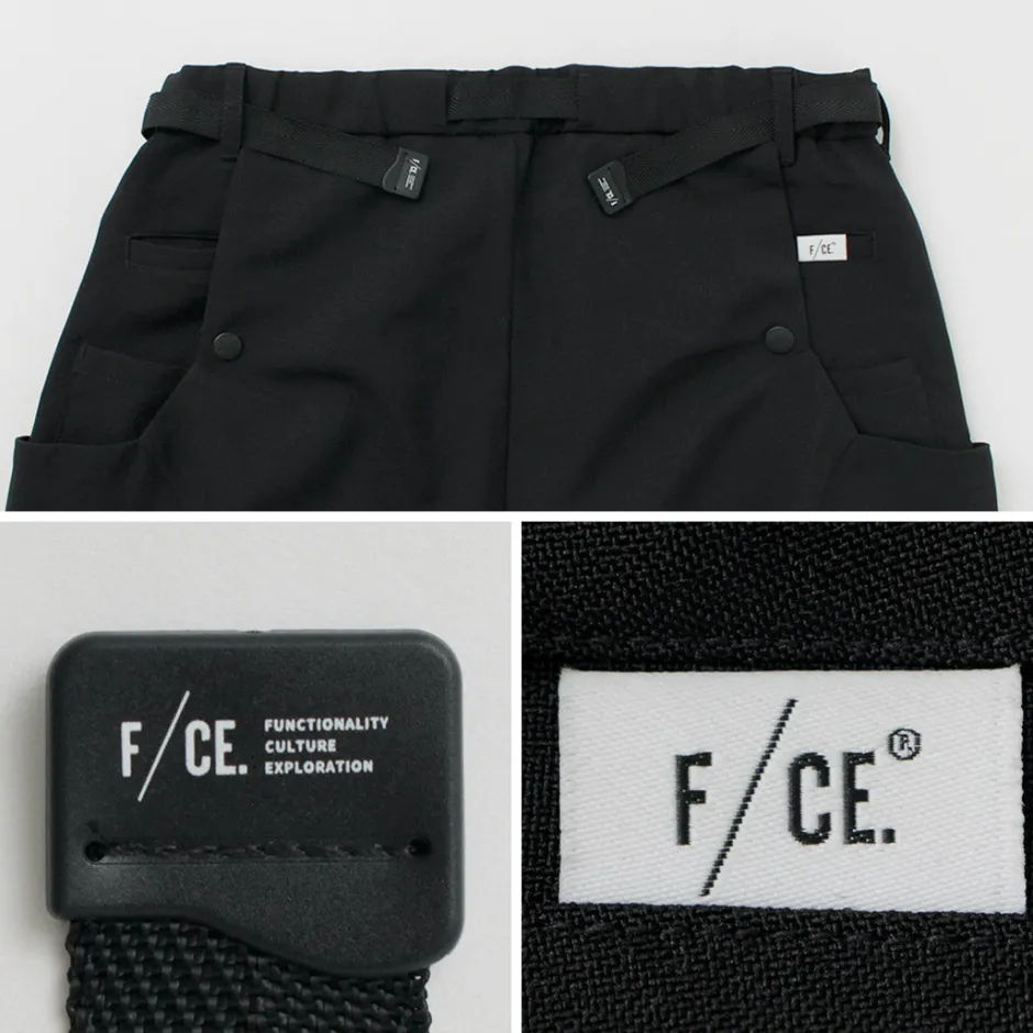 Trousers^F/CE. F/CE. / Lightweight balloon cropped pants black