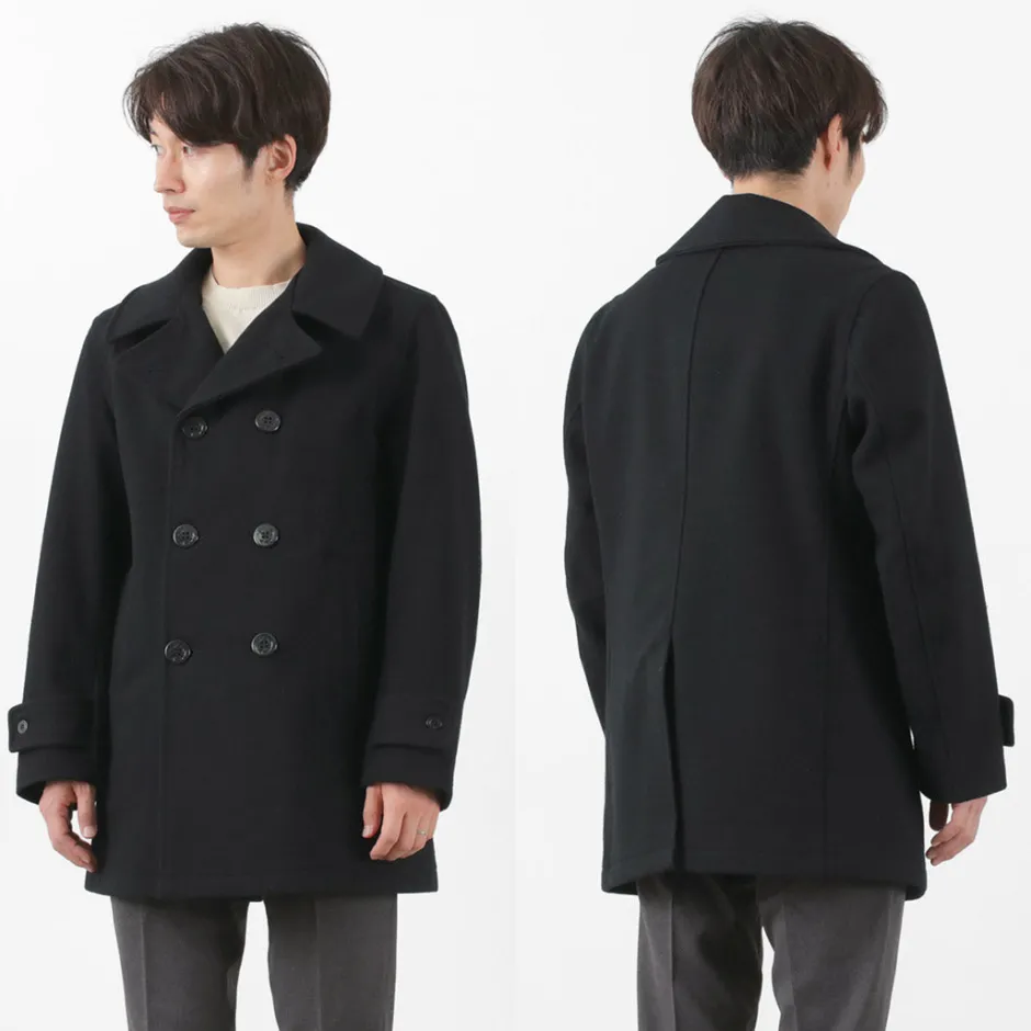 Coats^FIDELITY / 23oz Melton Peacoat black