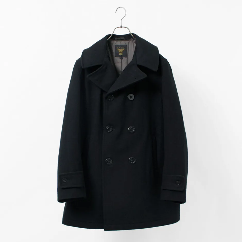 Coats^FIDELITY / 23oz Melton Peacoat black