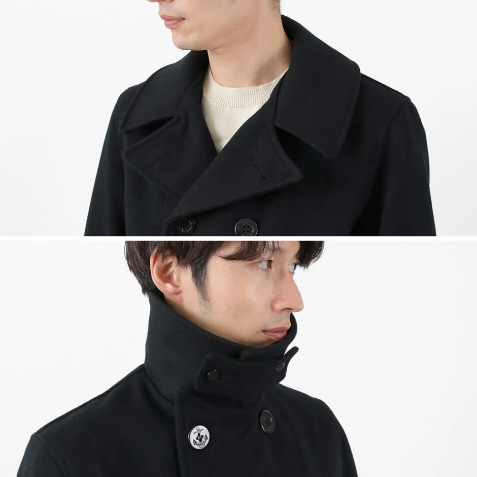 Coats^FIDELITY / 23oz Melton Peacoat black