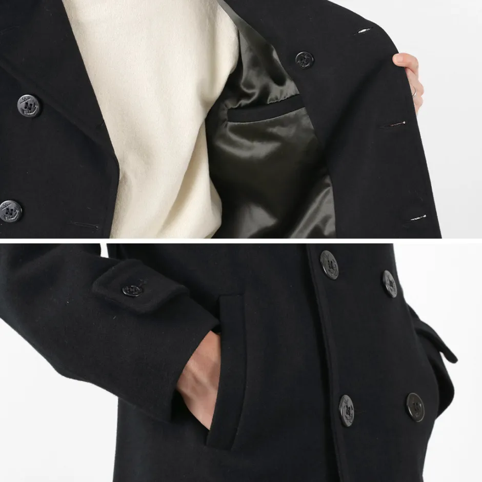 Coats^FIDELITY / 23oz Melton Peacoat black