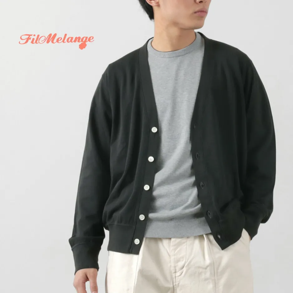 Cardigans^FILMELANGE / Elton Extra Mini-piled Cardigan black