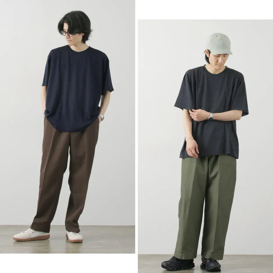 T-Shirts^FILMELANGE / Wolve New Zealand Merino Jersey Box T-Shirt