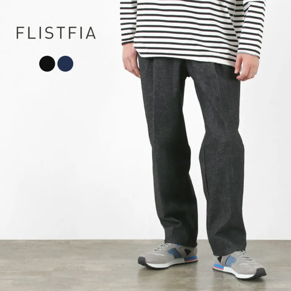 Jeans^FLISTFIA / Denim Wide Tuck Trousers