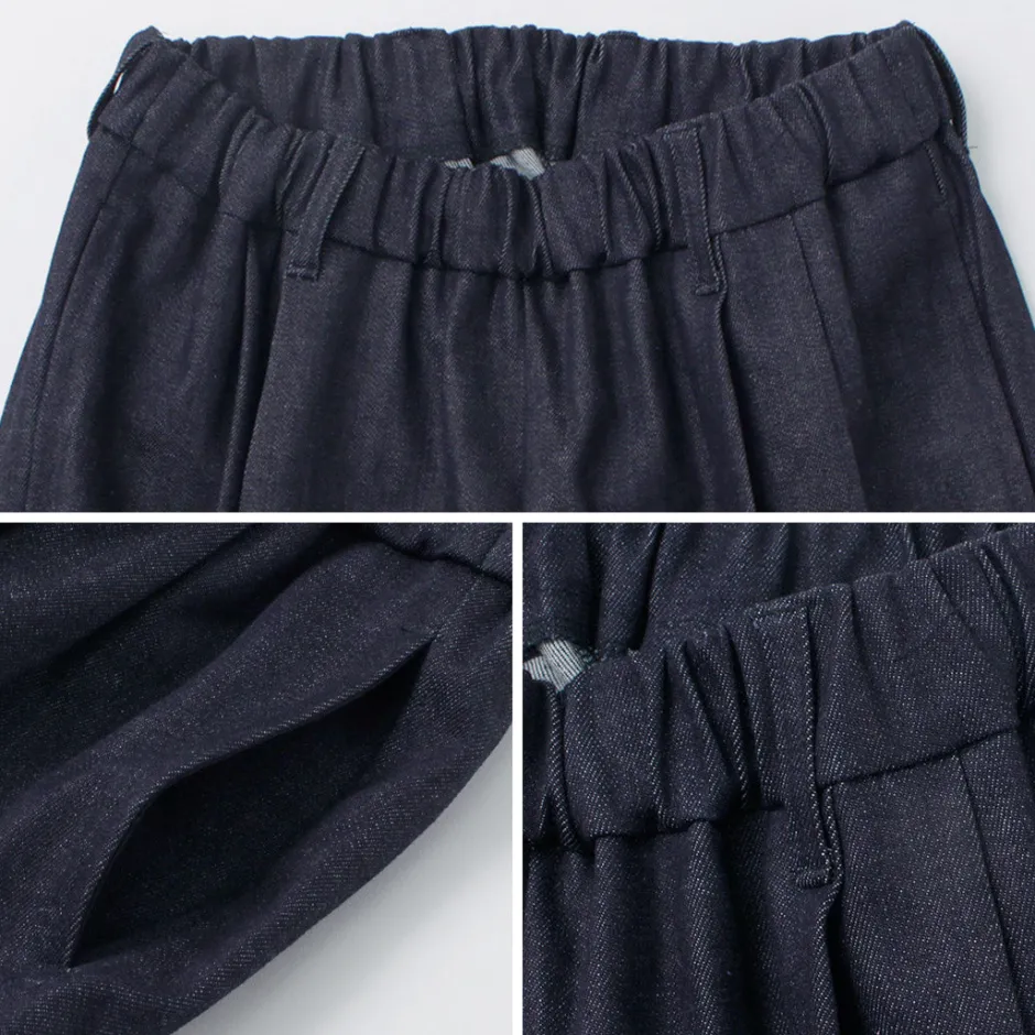 Jeans^FLISTFIA / Denim Wide Tuck Trousers
