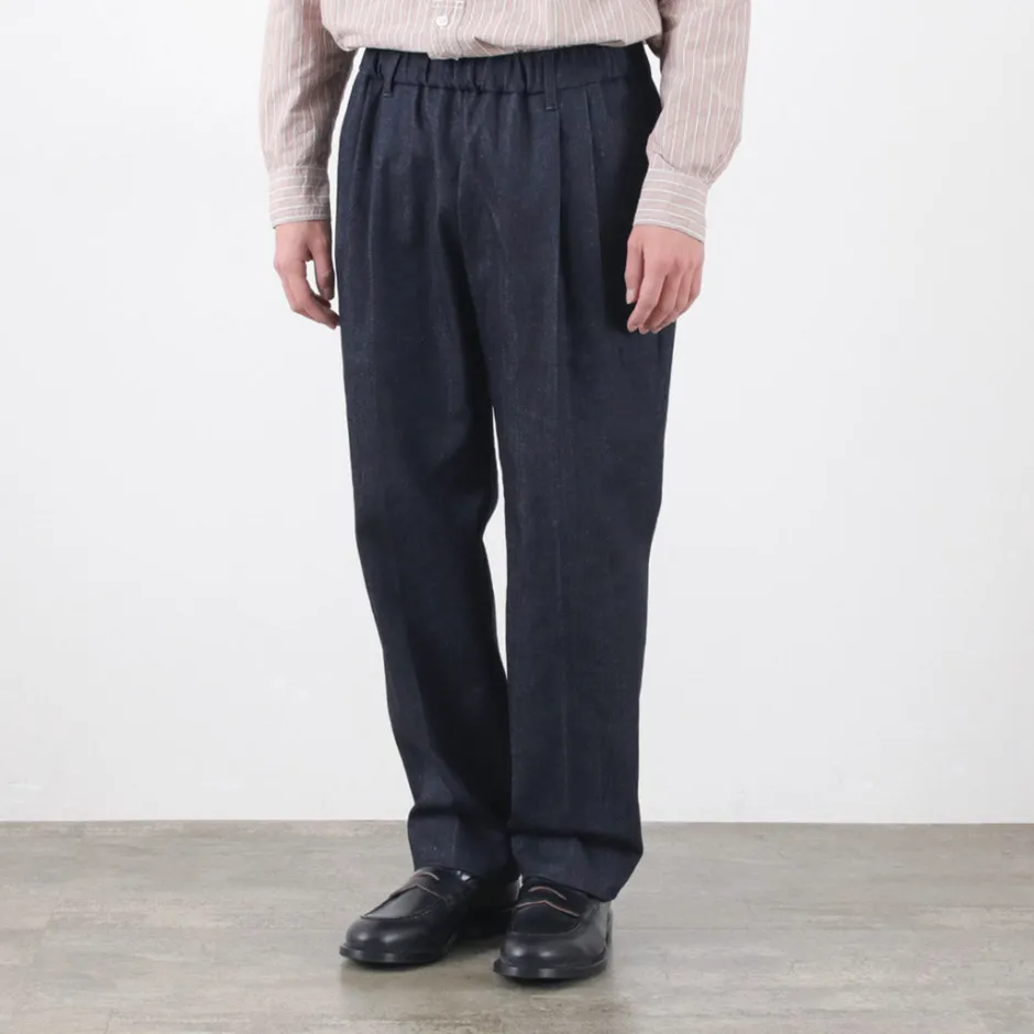 Jeans^FLISTFIA / Denim Wide Tuck Trousers