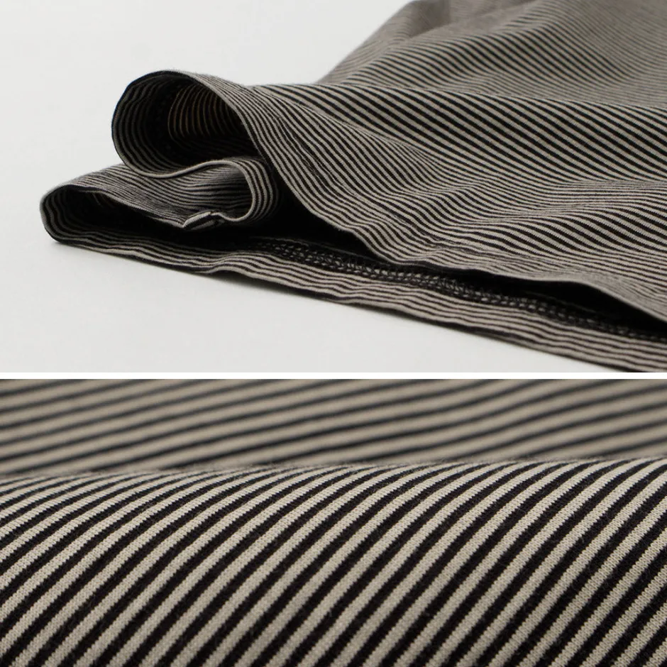 T-Shirts^FLISTFIA / Loose fit Striped crew neck T-shirt