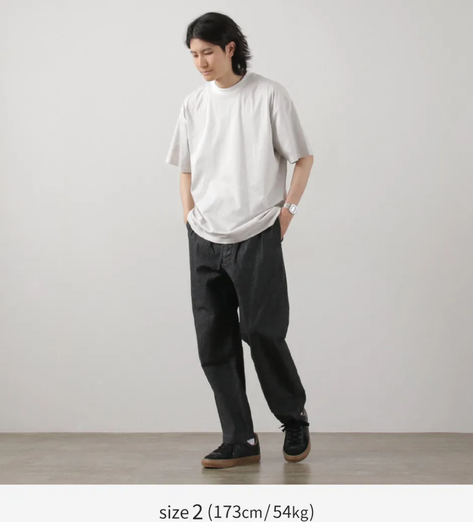 T-Shirts^FLISTFIA / Loose fit Striped crew neck T-shirt