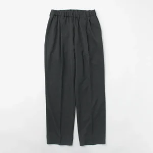 Trousers^FLISTFIA / Wool-like Tuck Wide Trouesrs