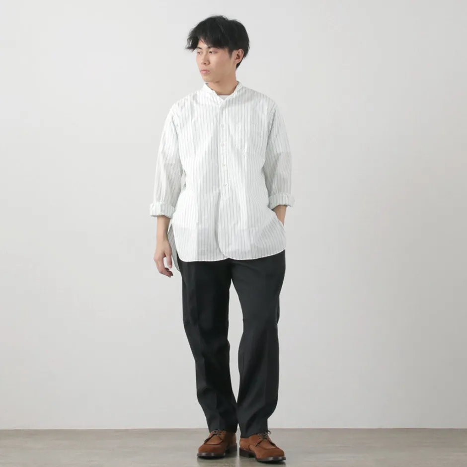 Trousers^FLISTFIA / Wool-like Tuck Wide Trouesrs
