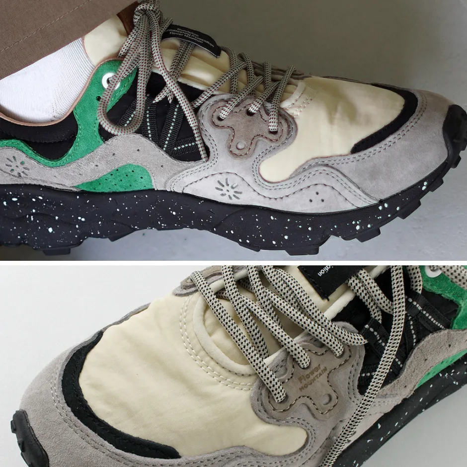 Sneakers^FLOWER MOUNTAIN / Yamano Three Pig Suede and Nylon Sneakers